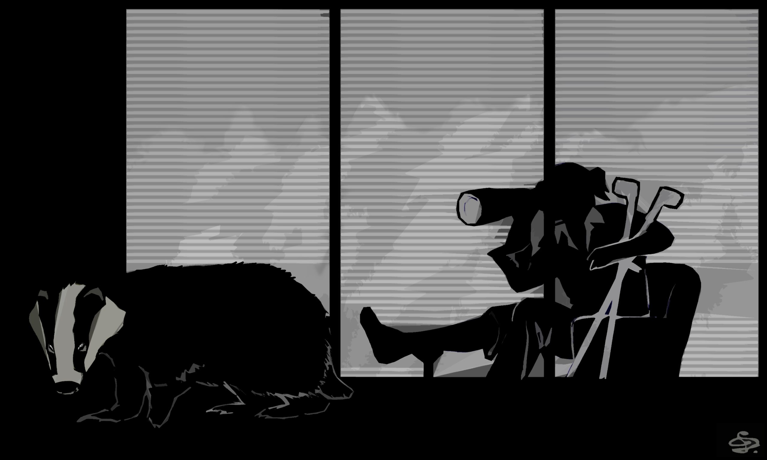 De tejones, infancias y pies rotos