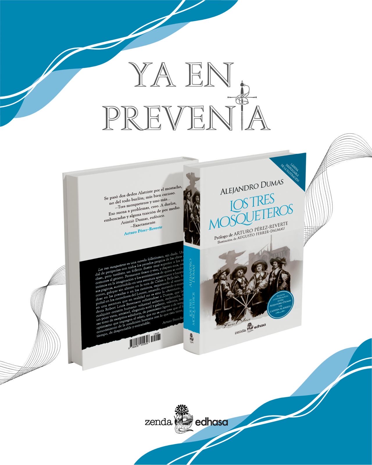 Libros Zenda-Edhasa Los tres mosqueteros