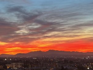 Océanos de trenes, atardeceres de postal