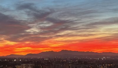 Océanos de trenes, atardeceres de postal