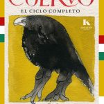 Un arcoíris negro inclinado en el vacío