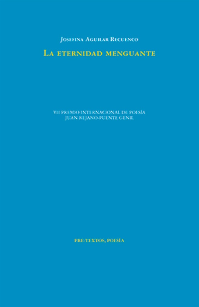 Zenda recomienda: La eternidad menguante, de Josefina Aguilar Recuenco