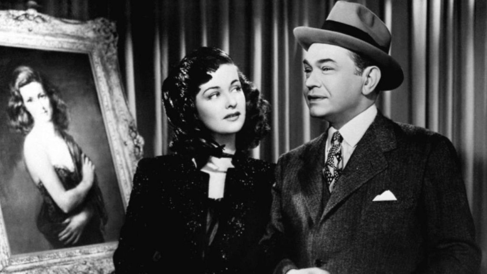 La mujer del cuadro, un melodrama de misterio de matrícula de honor