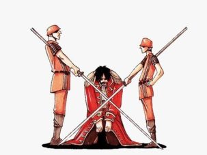 Un amanecer romántico en One Piece