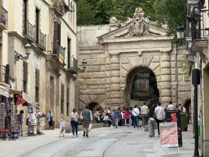 Una cuesta en Granada