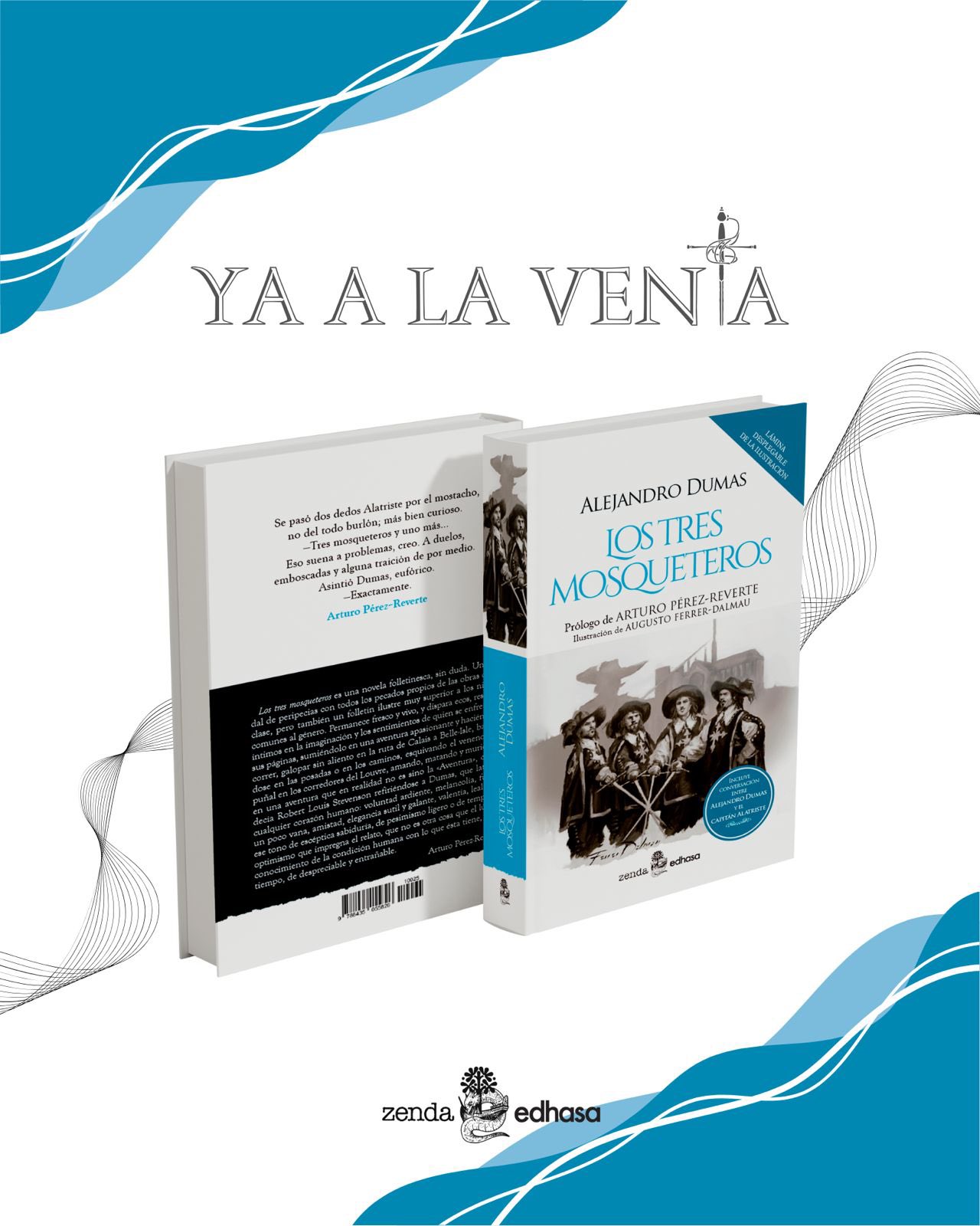 Libros Zenda-Edhasa Los tres mosqueteros
