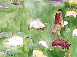 5 poemas de Hombres con un diente de leche, de Luis Díaz