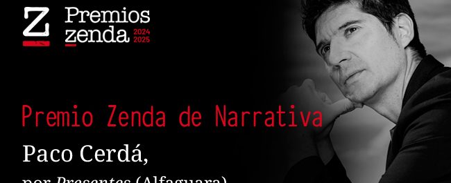 Paco Cerdá, Premio Zenda de Narrativa 2024-2025