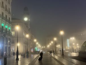 Al pasar por la Puerta del Sol