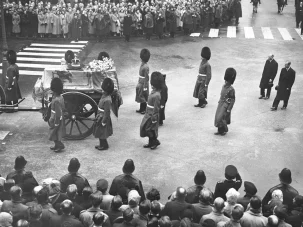 29 de enero de 1936: Franco en los funerales londinenses de Jorge V