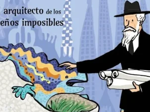 Una biografía ilustrada de Gaudí para niños en el centenario de su muerte