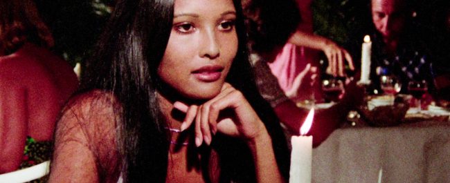 Laura Gemser y los ojos ardiendo como faros
