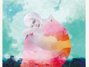 Un gabán lleno de lluvia