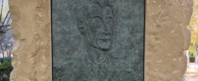 Orwell toma un café en Huesca