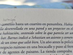 El curioso incidente del cemento a toda página