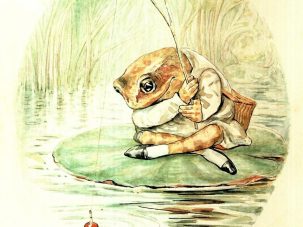 El cuento de Jeremías Pescador, de Beatrix Potter: mundo vivo a la vista