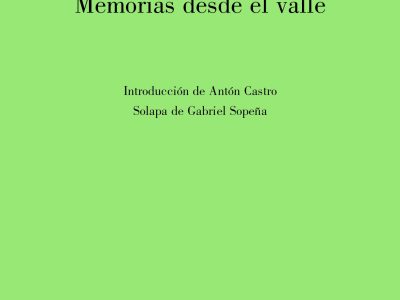 5 poemas de Memorias desde el valle, de Paula Calero Ostariz