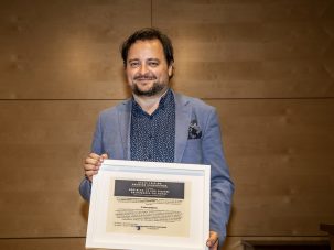 David Felipe Arranz, galardonado con el Premio Ciudadanos 2026 por “El Marcapáginas”
