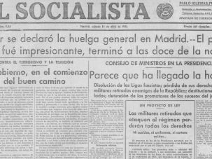 18 de abril de 1936: Aldabonazo del proletariado madrileño