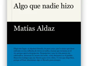 Zenda recomienda: Algo que nadie hizo, de Matías Aldaz