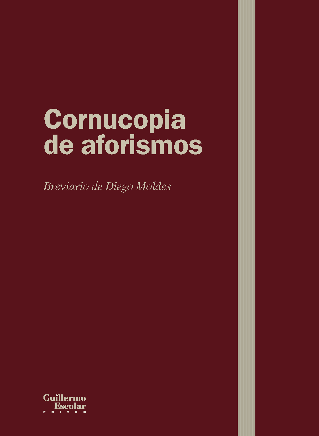 Cornucopia de aforismos, de Diego Moldes