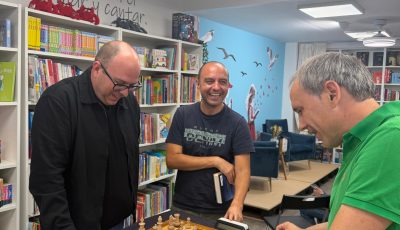 Ajedrez y libros frente al Atlántico (Diario de un viaje de novela, XII)