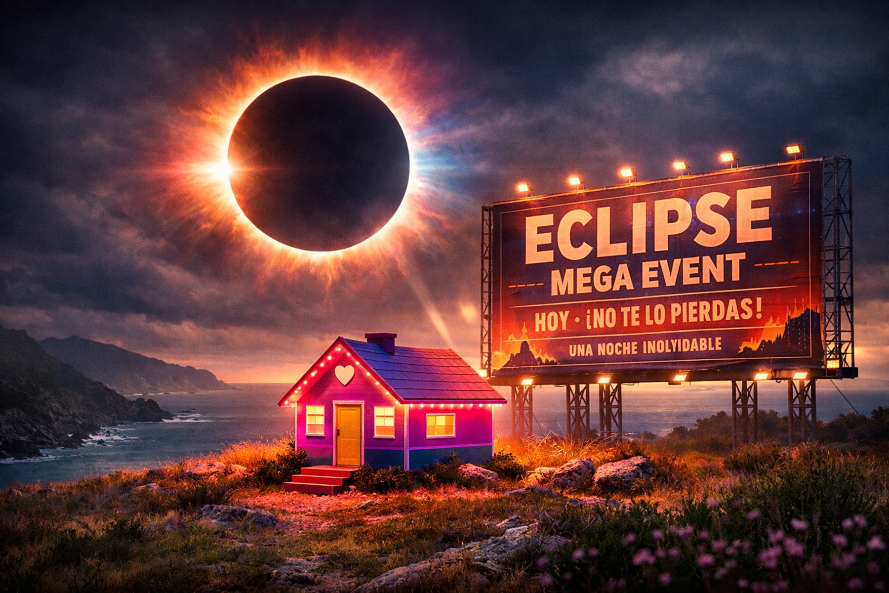 El Niño, El Eclipse© y la Casita del Conejo Malo