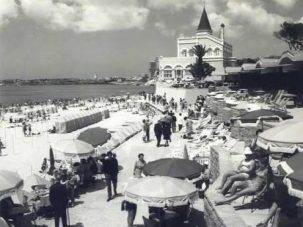 27 de junio de 1936: En la playa de Estoril