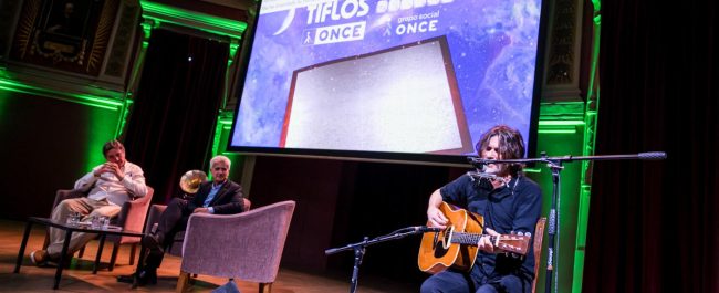 Música y literatura se dan la mano en la gala de entrega de los Premios Tiflos de la ONCE