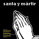 Escritura temblorosa en santa y mártir