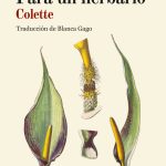 Para un herbario, de Colette