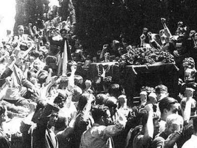 14 de julio de 1936: Día de entierros