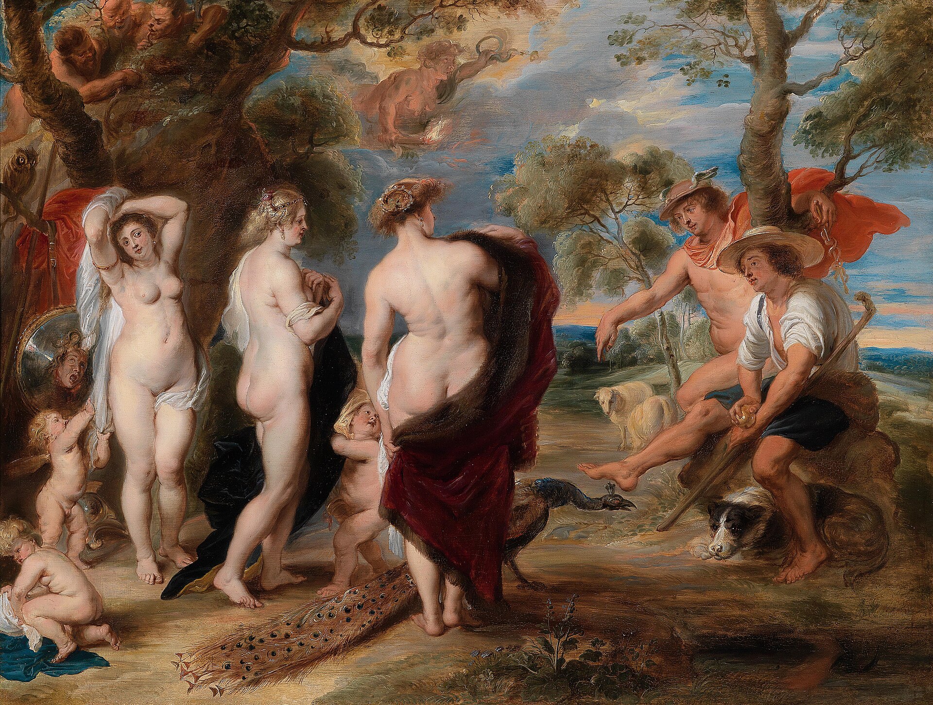 El juicio de Paris, obra maestra de Rubens