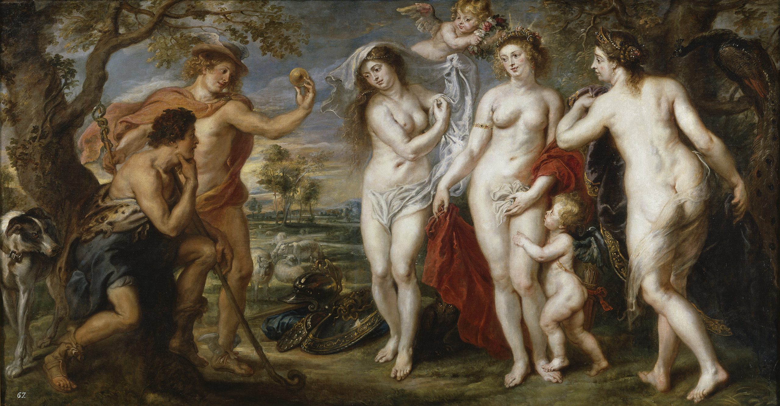 El juicio de Paris, obra maestra de Rubens