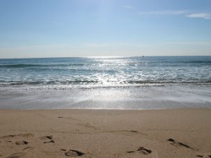 La playa