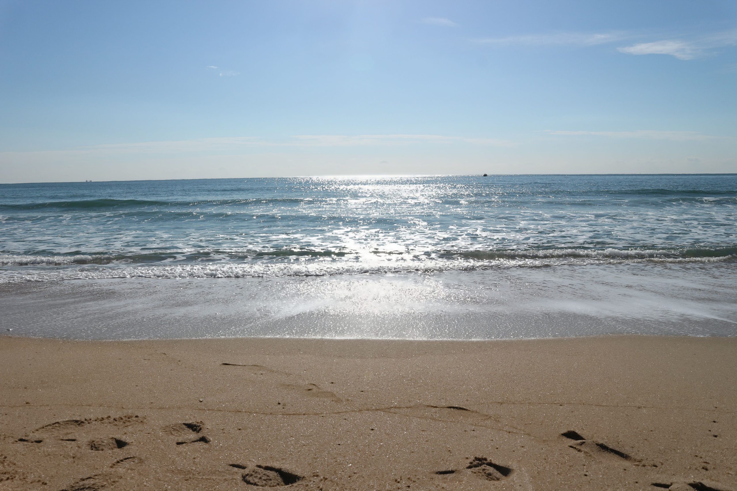 La playa