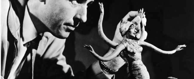 Ray Harryhausen, que imaginaba dinosaurios junto a Ray Bradbury