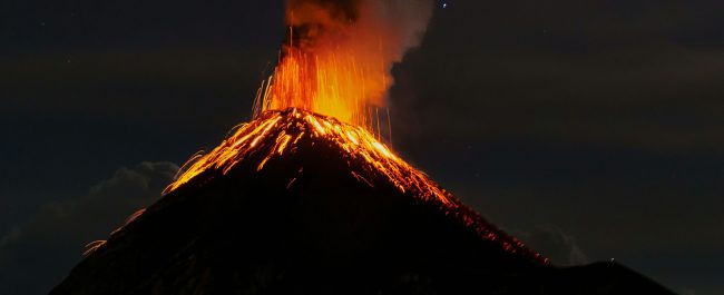 Bailar sobre la lava