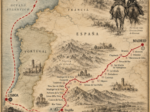 El viaje literario de La Dama errante