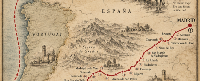 El viaje literario de La Dama errante