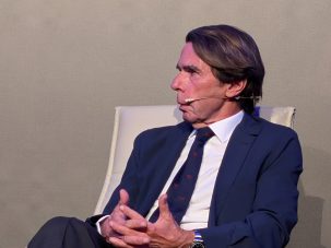 José María Aznar: «El pasado ya no depende de nosotros. El futuro, sí»