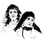 Las dos Marías o Las dos en punto (Maruxa 1898-1980; Coralia 1914-1983), de Dimas Prychyslyy