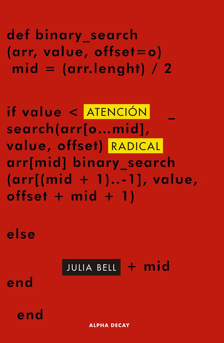Zenda recomienda: Atención radical, de Julia Bell