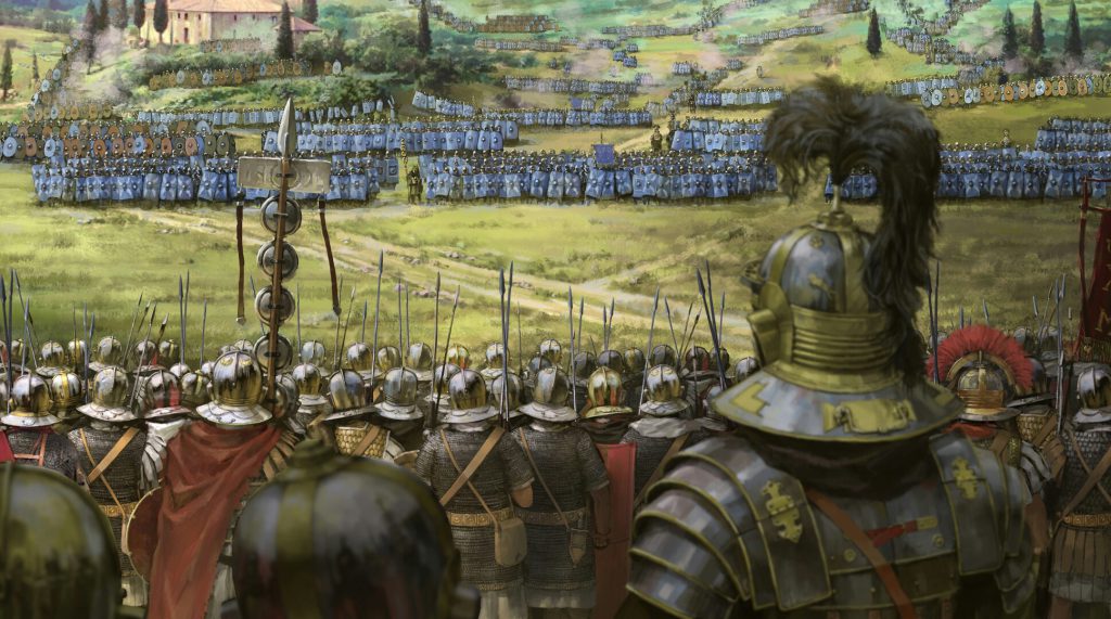 Septimio Severo gana la Batalla de Lugdunum