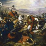 Batalla de Poitiers, Carlos Martel derrota al ejército musulmán