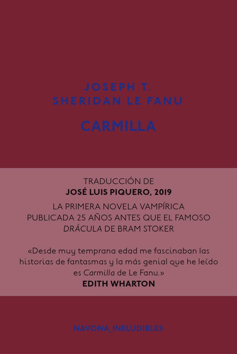 Carmilla, de Joseph T. Sheridan Le Fanu