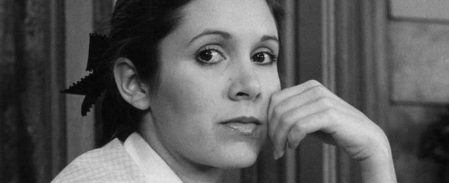 Carrie Fisher, el vuelo más bajo de la princesa Leia Organa