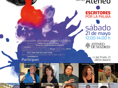 La Palma en el Ateneo, escritores por La Palma