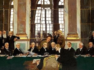 Firma del Tratado de Versalles