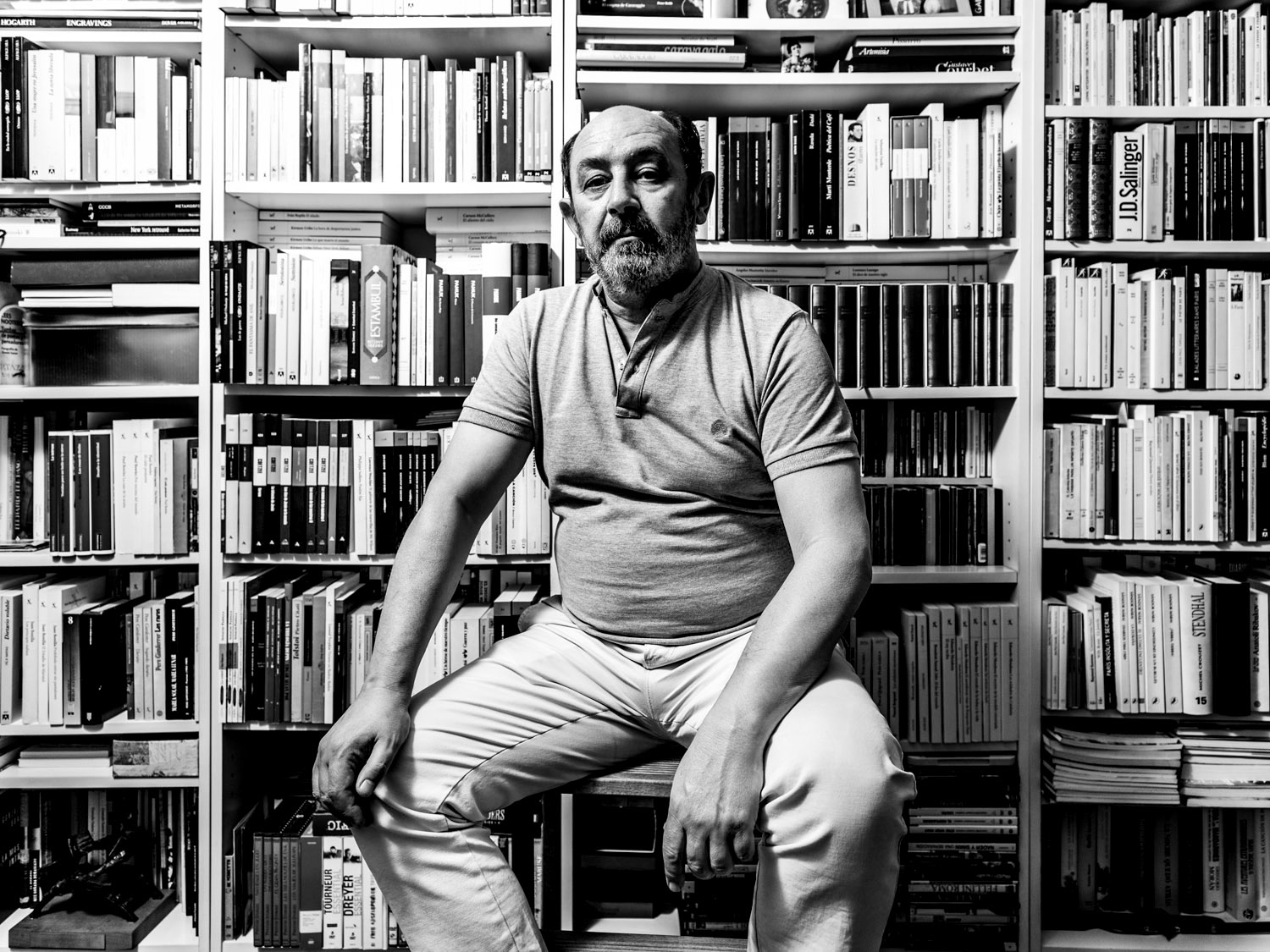 La biblioteca de Adolfo García Ortega